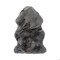 Homeroots 2 x 2 x 3 in. New Zealand Single Sheepskin Rug Grey 293187 - alternate 1